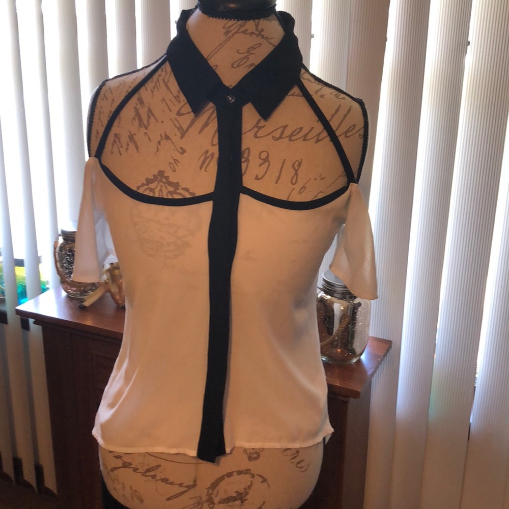 Sheer blouse
